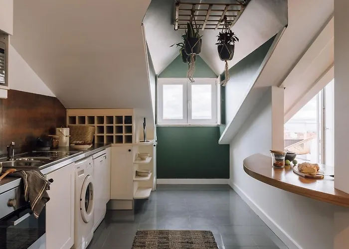 Molako - 1 Bedroom Penthouse In Principe Real Lissabon